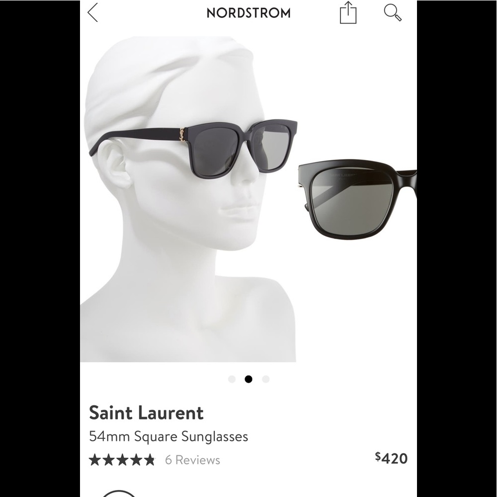 NEW! Tortoise Saint Laurent